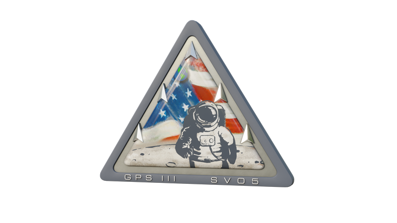 GPS III SV05 “ARMSTRONG” Mission Coin